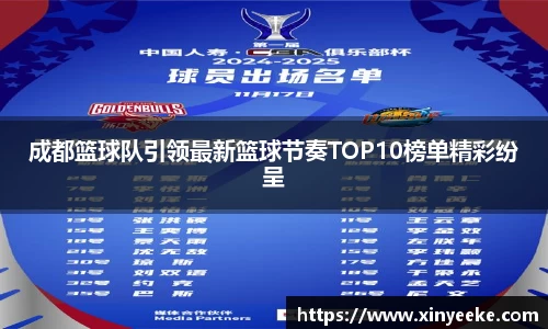 成都篮球队引领最新篮球节奏TOP10榜单精彩纷呈